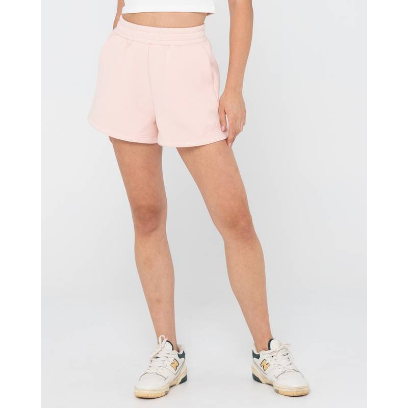 RUSTY RUSTY SCRIPT FLEECE SHORT Sweatshorts Damen