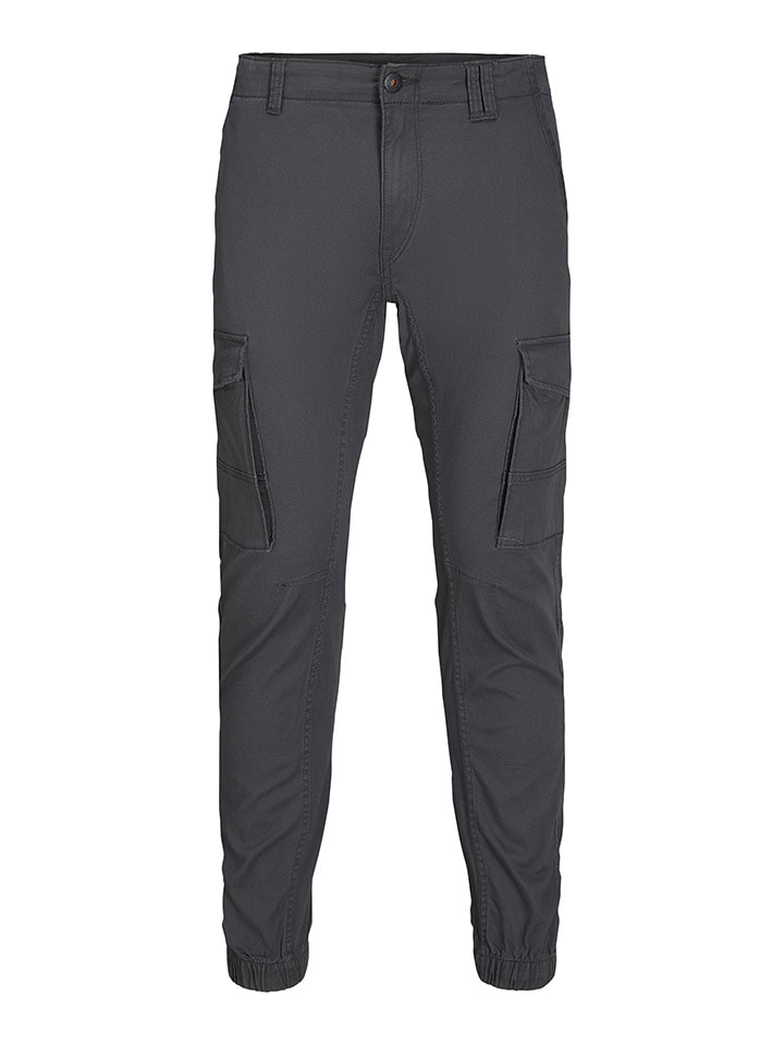 Jack & Jones Cargohose in Grau günstig kaufen