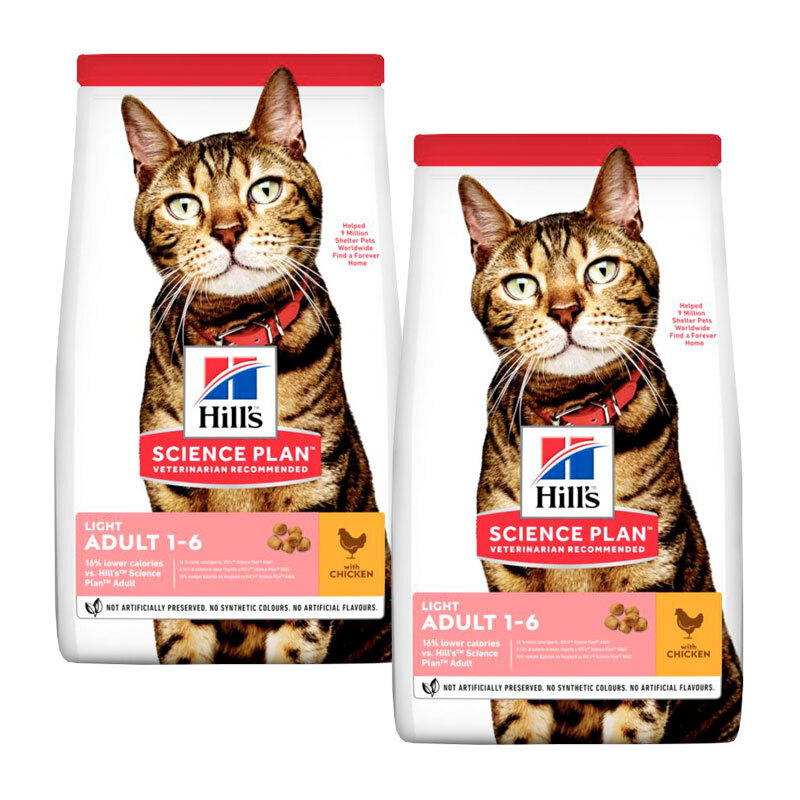 Hill's Trockenfutter Hill's Science Plan Adult Light Huhn 2x10 kg