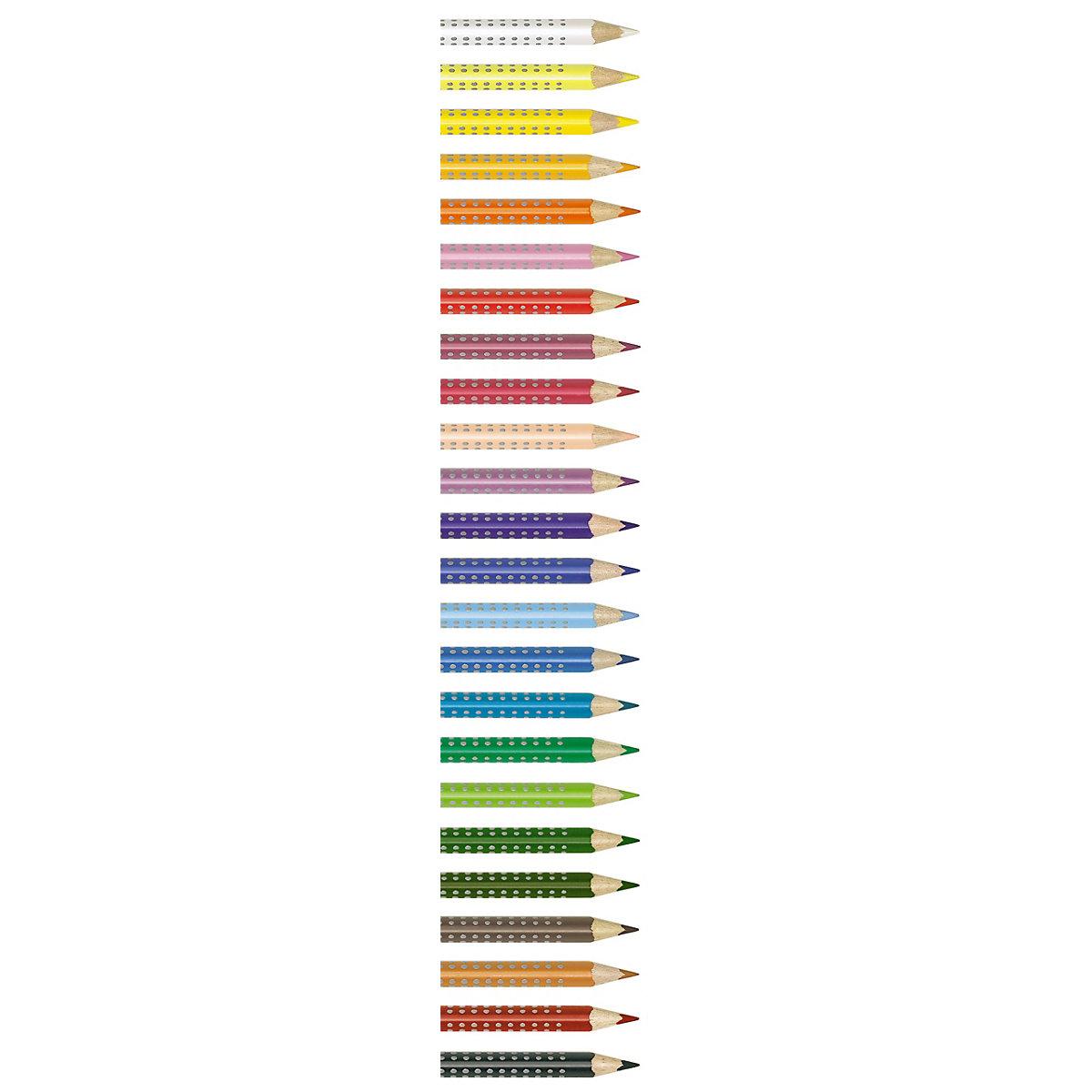 Buntstifte COLOUR GRIP, wasservermalbar, 12 Farben