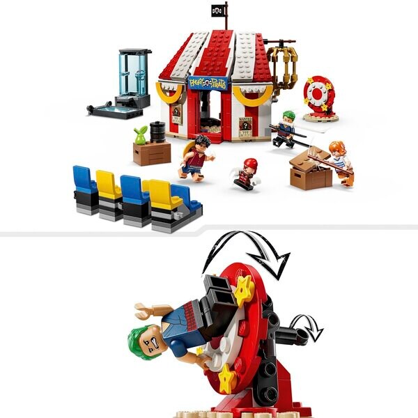 LEGO One Piece 75637 Tenda de Circo do Buggy, o Palhaço