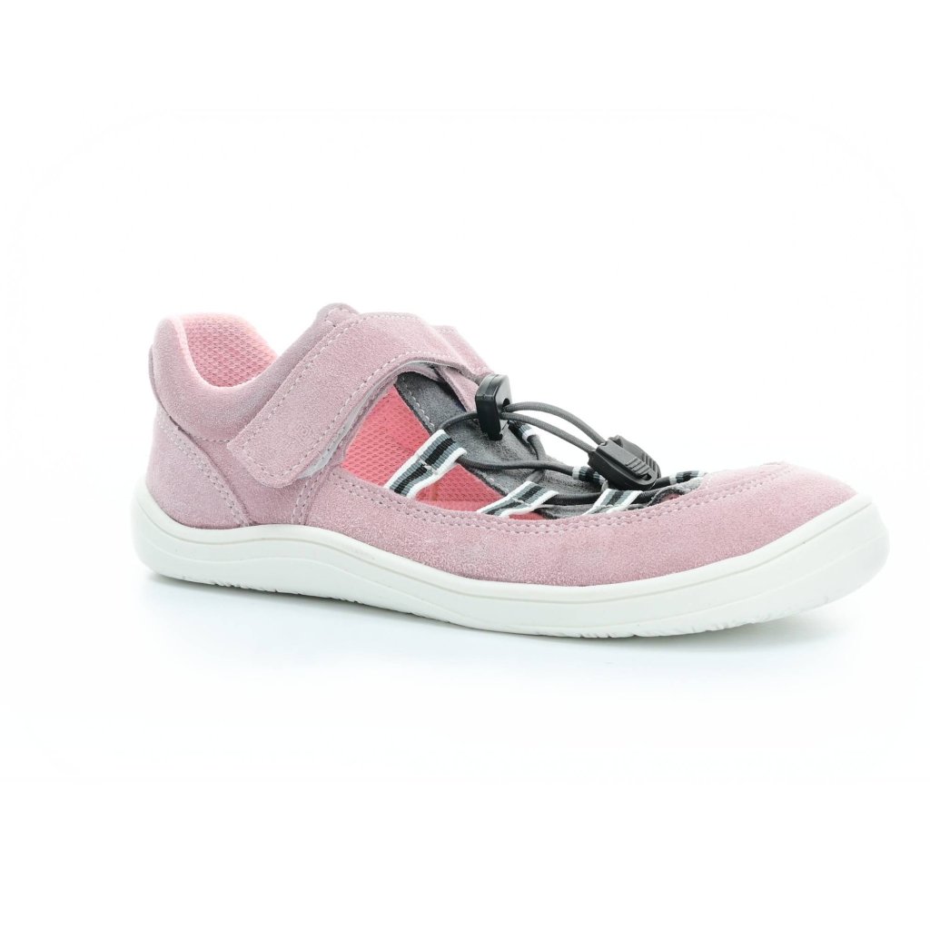 Baby Bare Febo Summer Grey / Pink Barfußsandalen