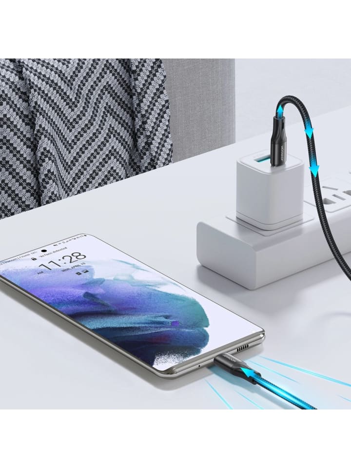 COFI 1453 USB Type-C zu USB Type-C 2 M, 60W Schnelllade- und Datenkabel in Schwarz günstig kaufen 2