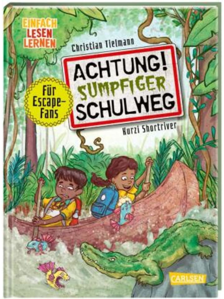 Carlsen Buch - Achtung!: Achtung! Sumpfiger Schulweg günstig kaufen onesize