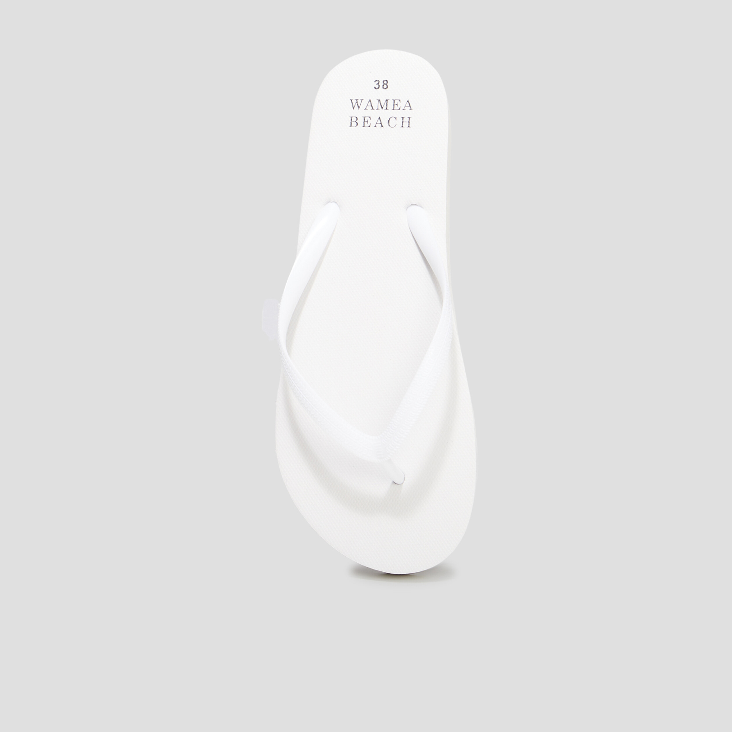 Tongs Wamea Beach blanc femme | La Halle