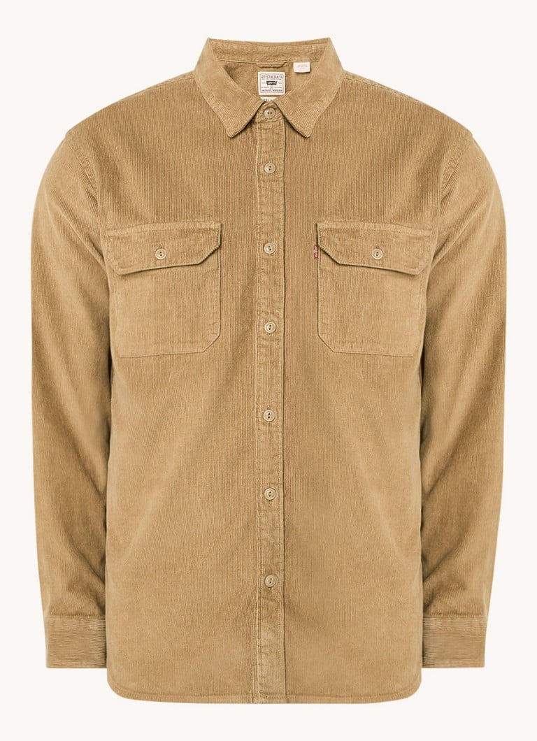 Cămașă Levi's Jackson Classic Fit din catifea reiată