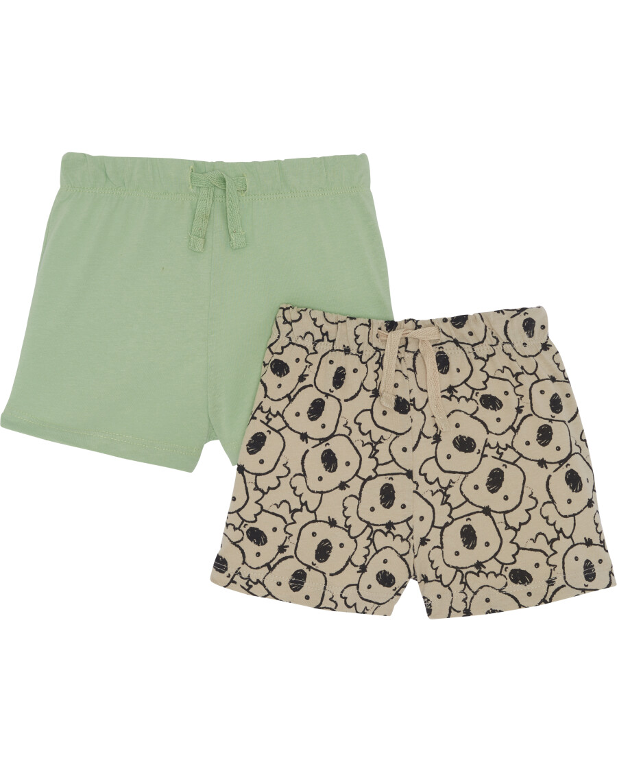 Shorts aus Baumwolle