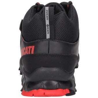 Ducati Schnürstiefelette in schwarz