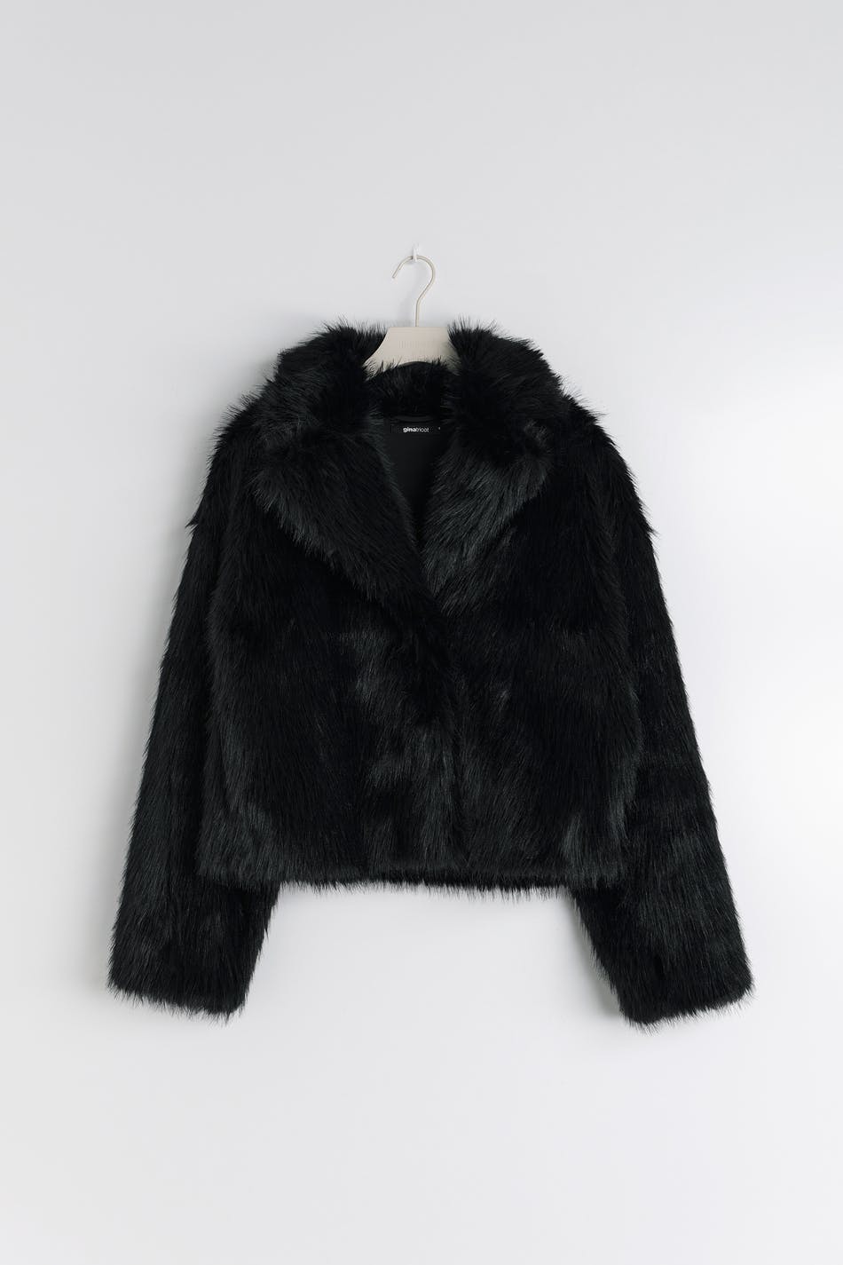 Faux fur collar jacket