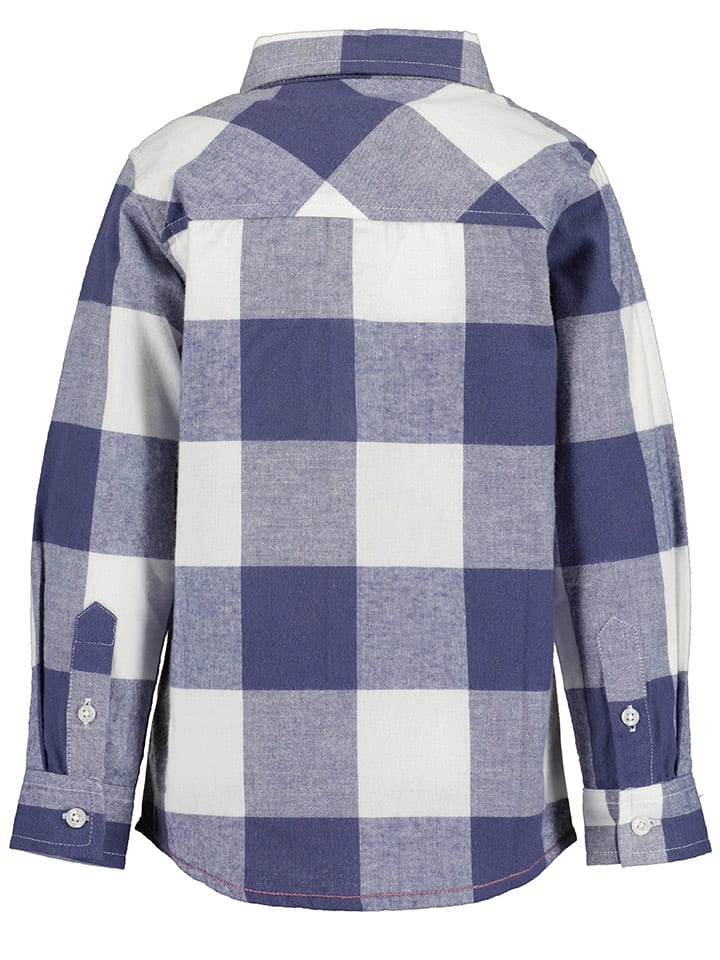 Blue Seven Hemd in Dunkelblau/ Weiß günstig kaufen