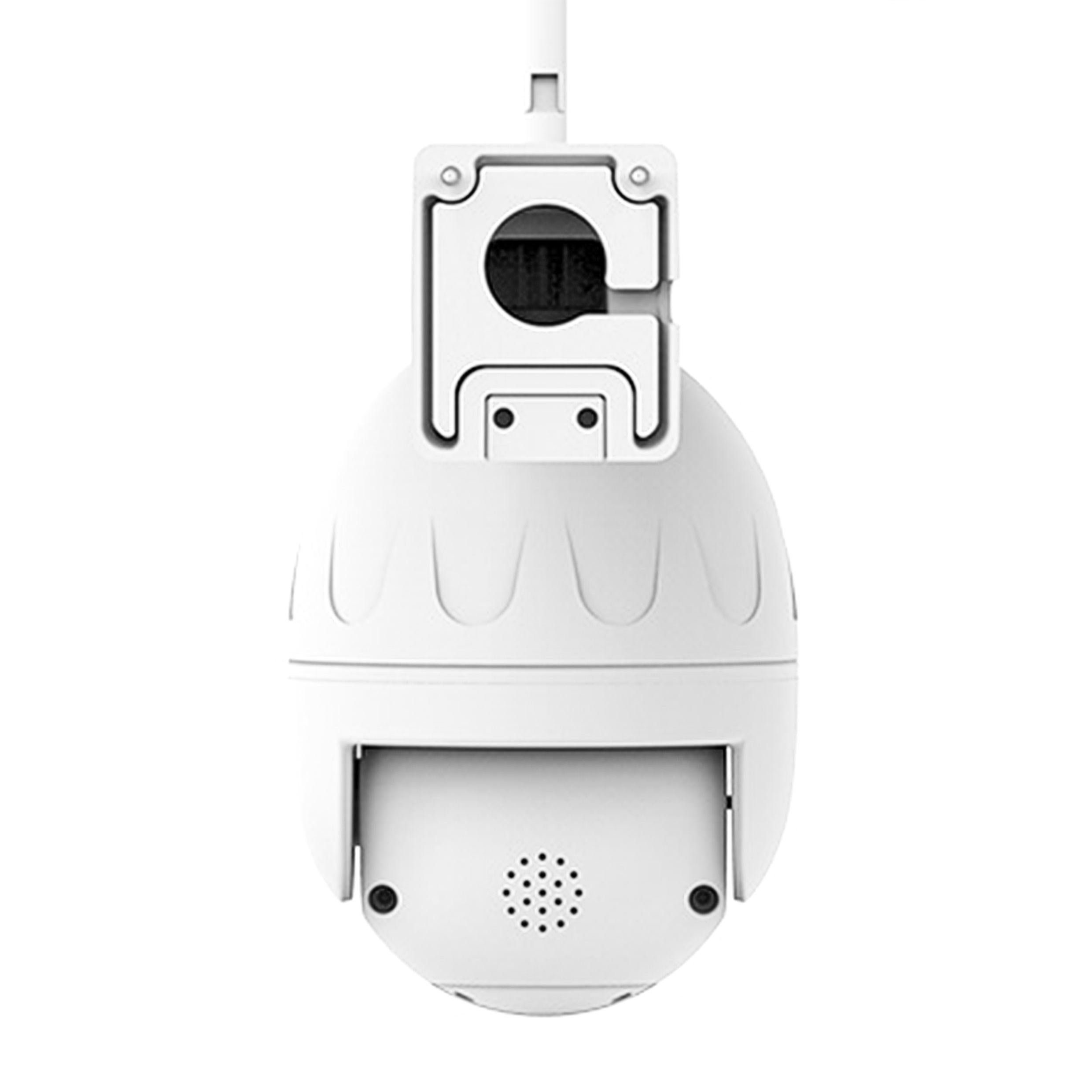 Foscam SD2 2 MP 1080P Dual-Band WLAN PTZ Dome Überwachungskamera (Außenbereich, Innenbereich, 4-fach optischer Zoom, Nachtsicht bis zu 50 Meter, Inkl. 64 GB Mikro-SD Karte, IP66 Wasserfest)