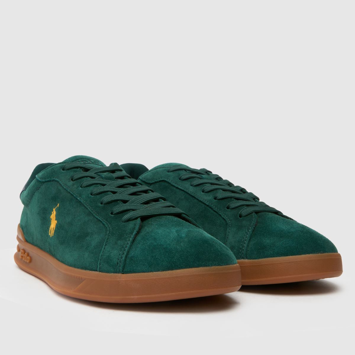 Polo Ralph Lauren – Mörkgröna sneakers med klassisk design