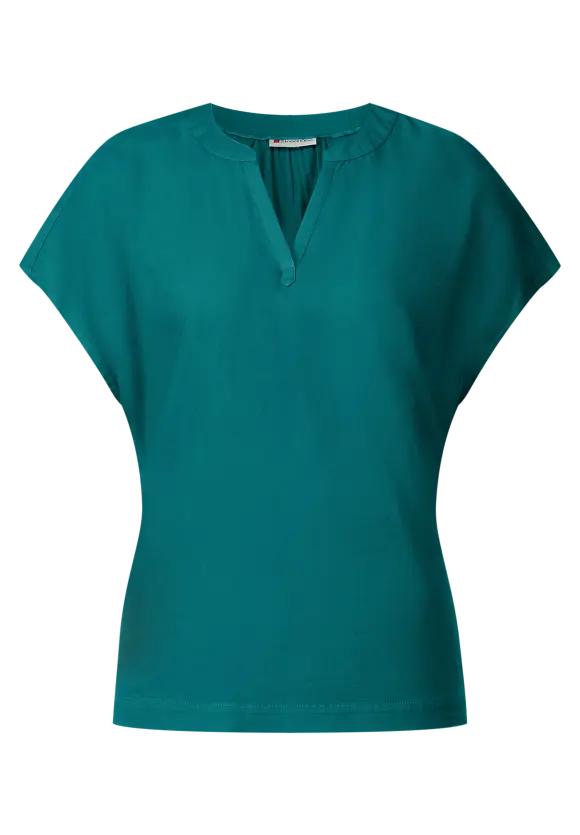 Street One Blusenshirt in Unifarbe