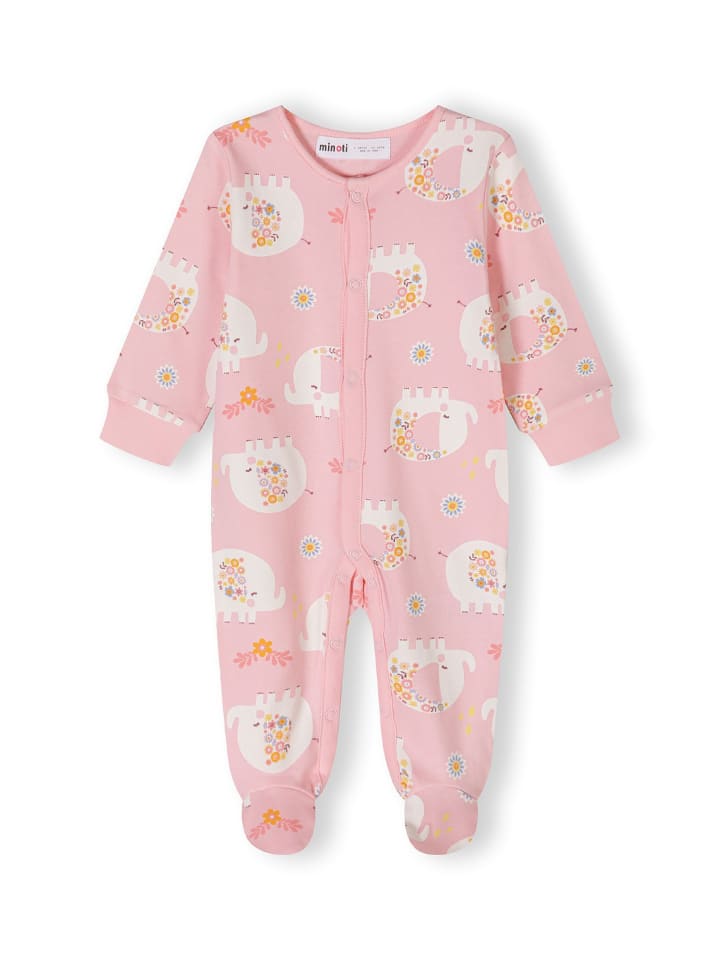 Minoti 4er. Set: Strampler 24babypack5 in hellpink günstig kaufen