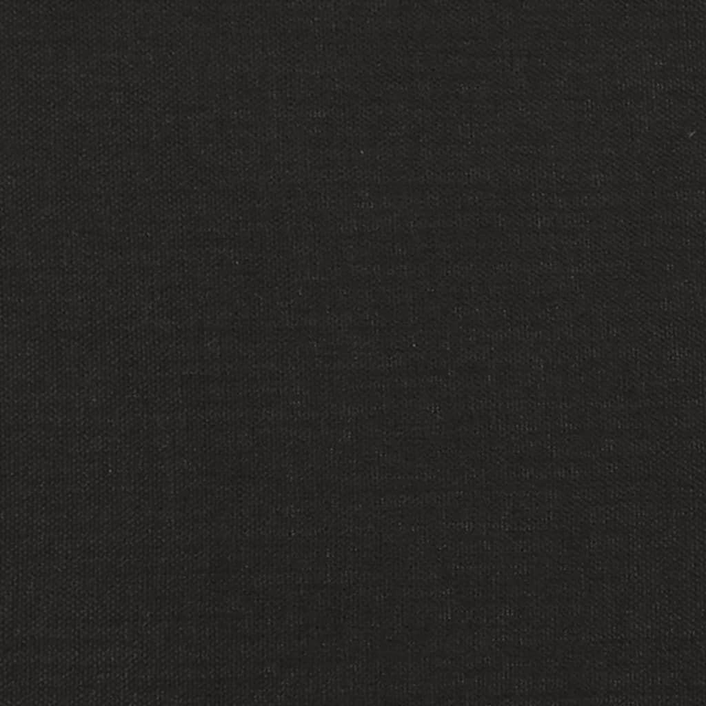 vidaXL Schaukelstuhl Schaukelstuhl Schwarz Stoff (1 St)