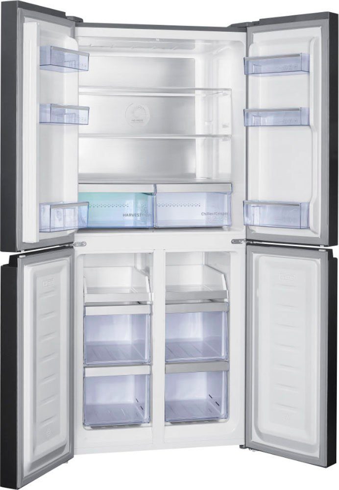 BEKO Side-by-Side GNO46623MXPN 8996443200, 180 cm hoch, 79,5 cm breit