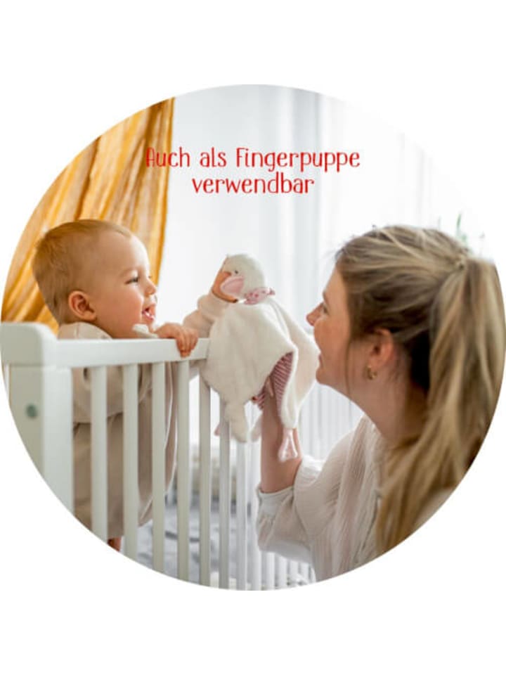 Die Spiegelburg Schnuffeltuch Gans, rosa - BabyGlück, ab 0 Jahre günstig kaufen onesize