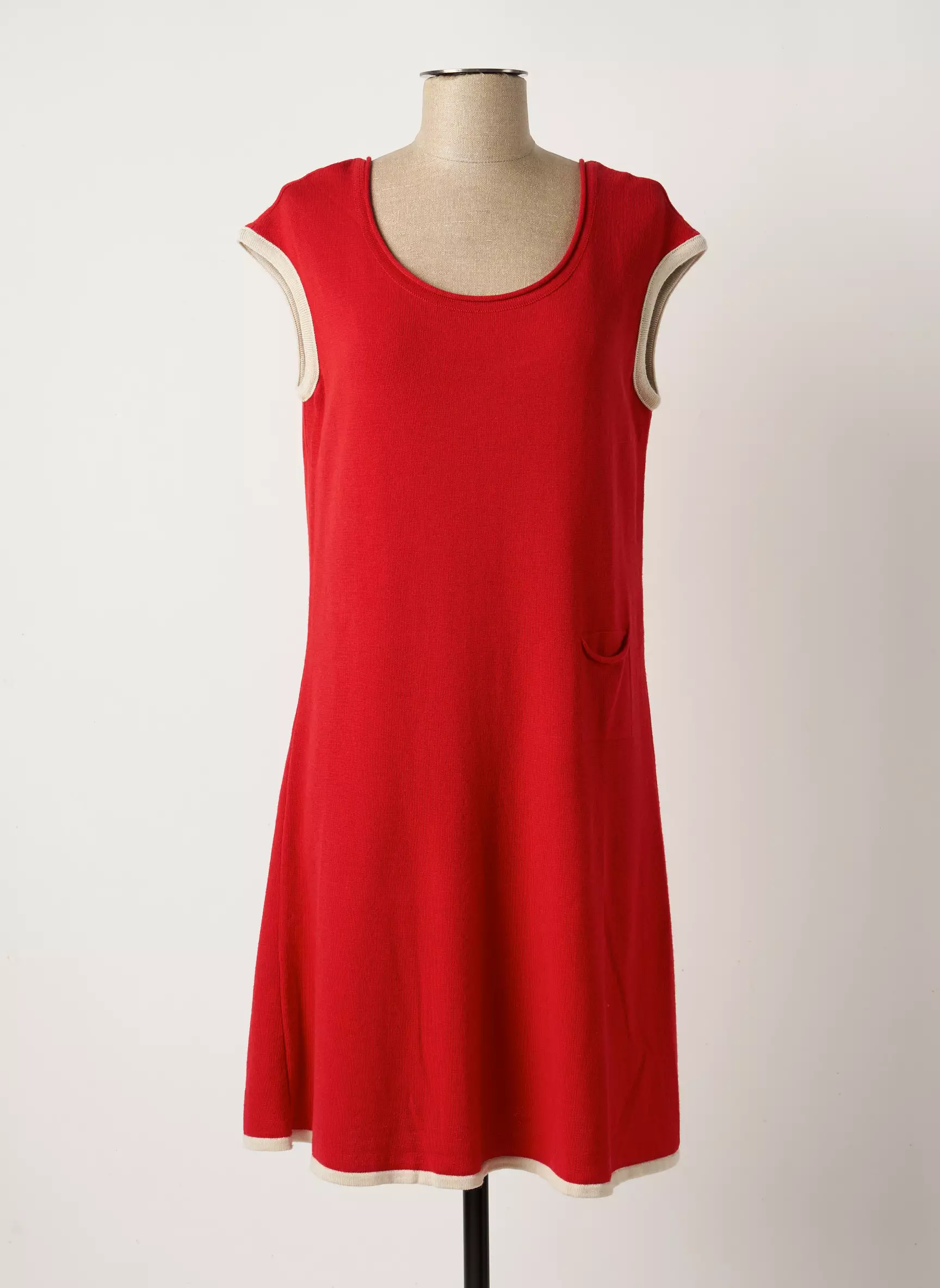 Royalmer Robes Pulls Femme couleur rouge