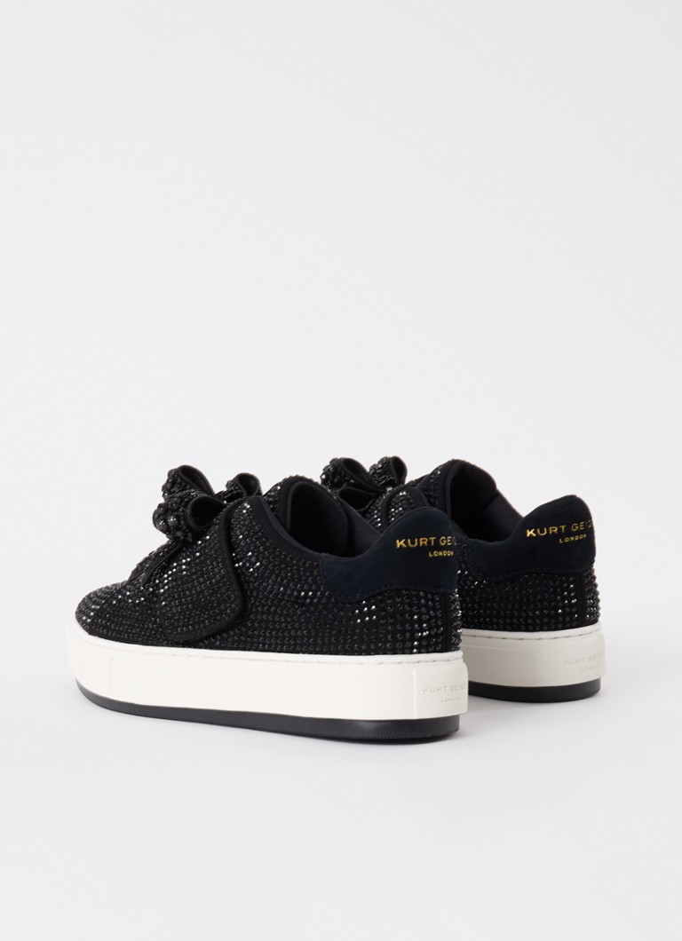 Kurt Geiger Laney Bow kedas ar ādas detaļām un mākslīgajiem akmentiņiem
