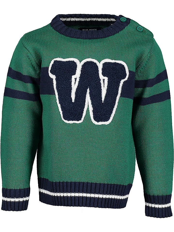 Blue Seven Pullover in Grün günstig kaufen 80