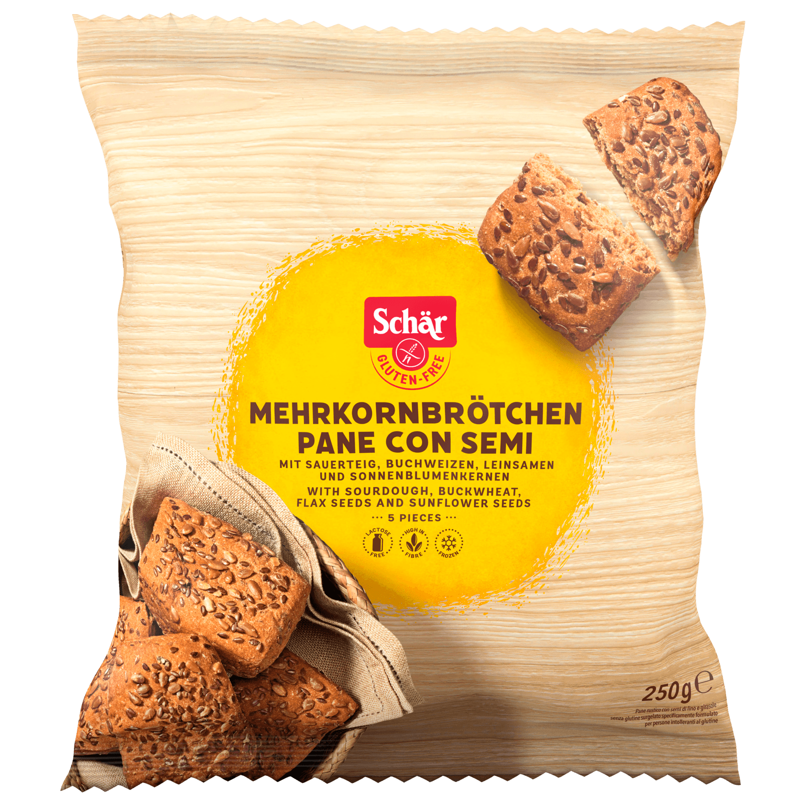 Schär Mehrkornbrötchen glutenfrei 250g