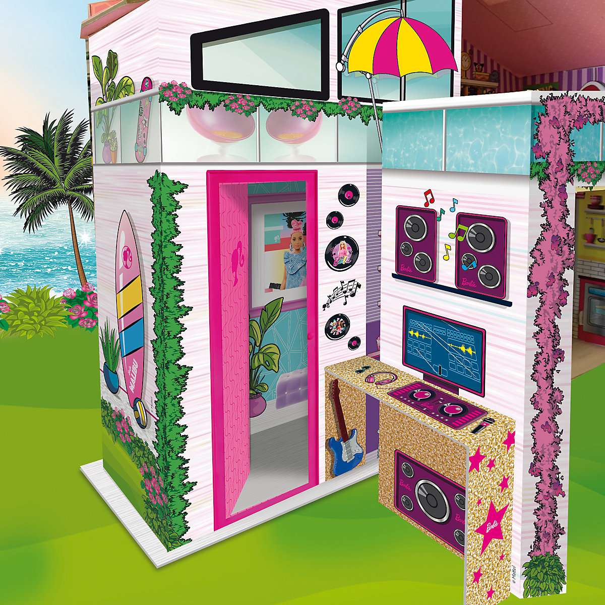 Barbie Sommervilla mit Puppe