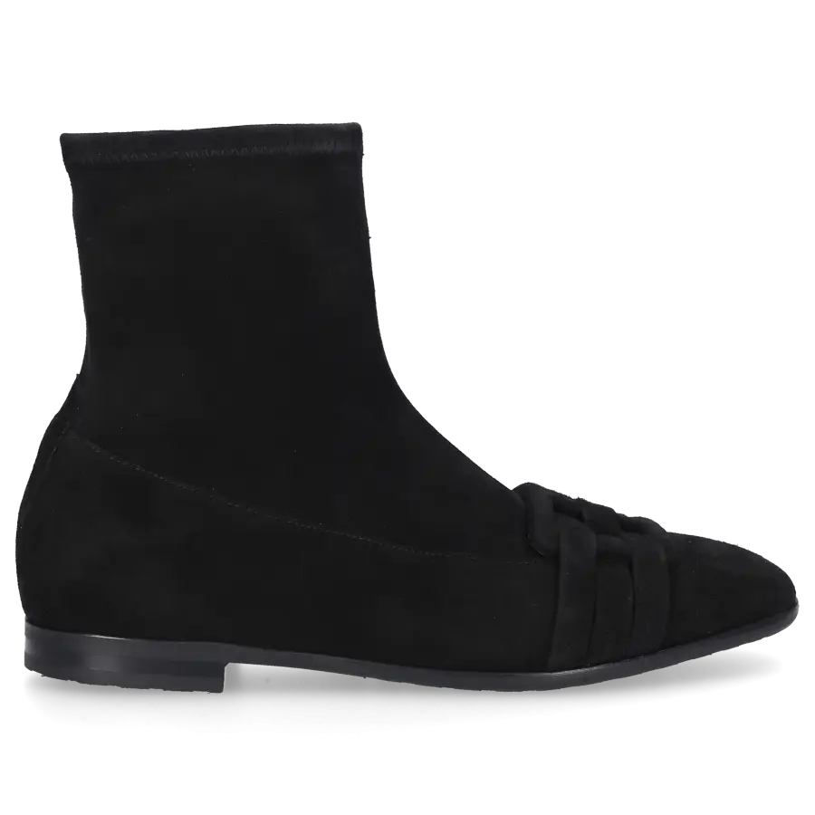 Truman's - Stiefeletten Schwarz 9819 Nubukleder - schwarz