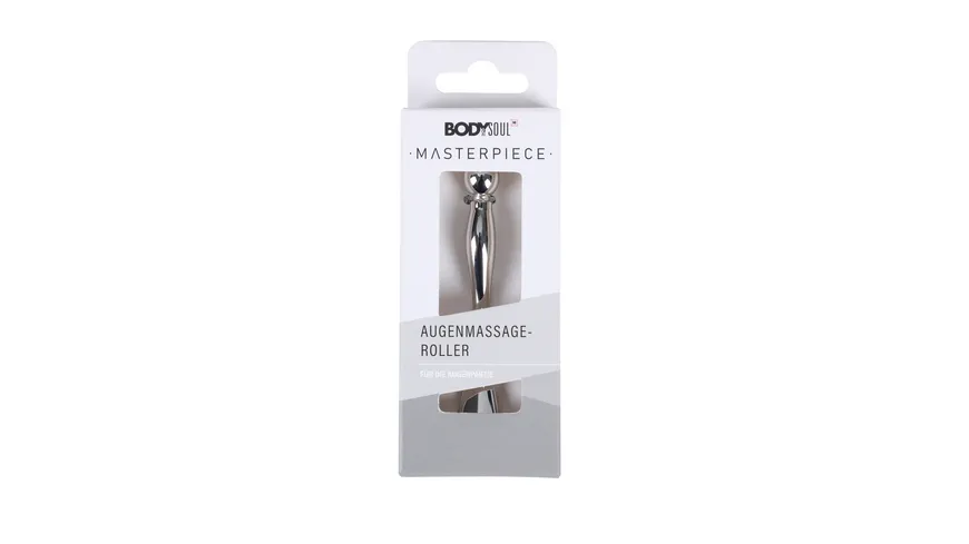 BODY&SOUL Masterpiece Augen-Massageroller silber