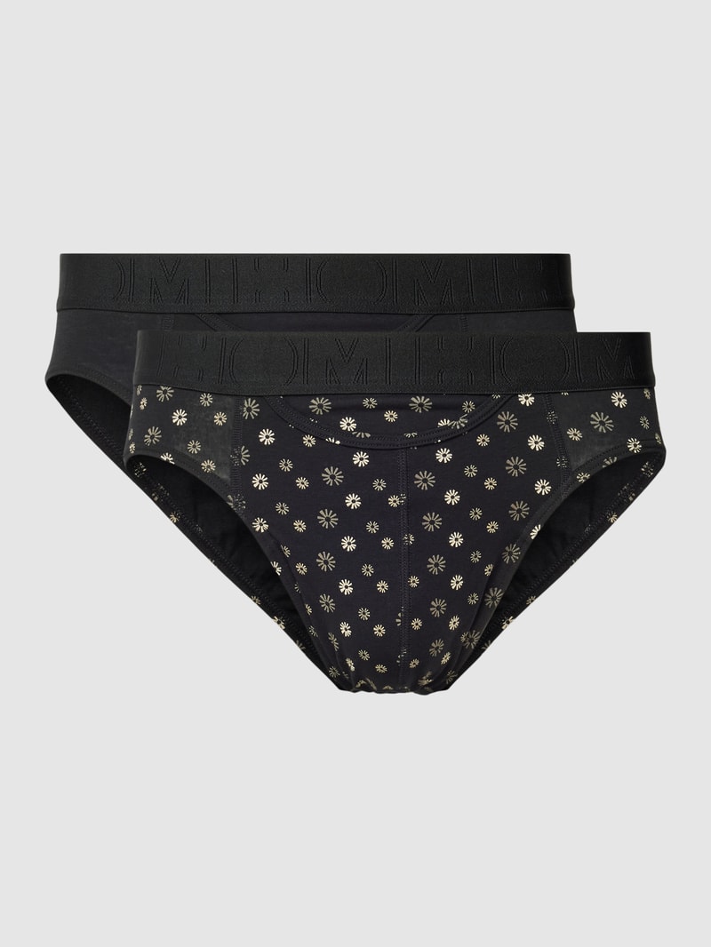 Trunk mit Allover-Muster Modell 'JOAN' in schwarz
