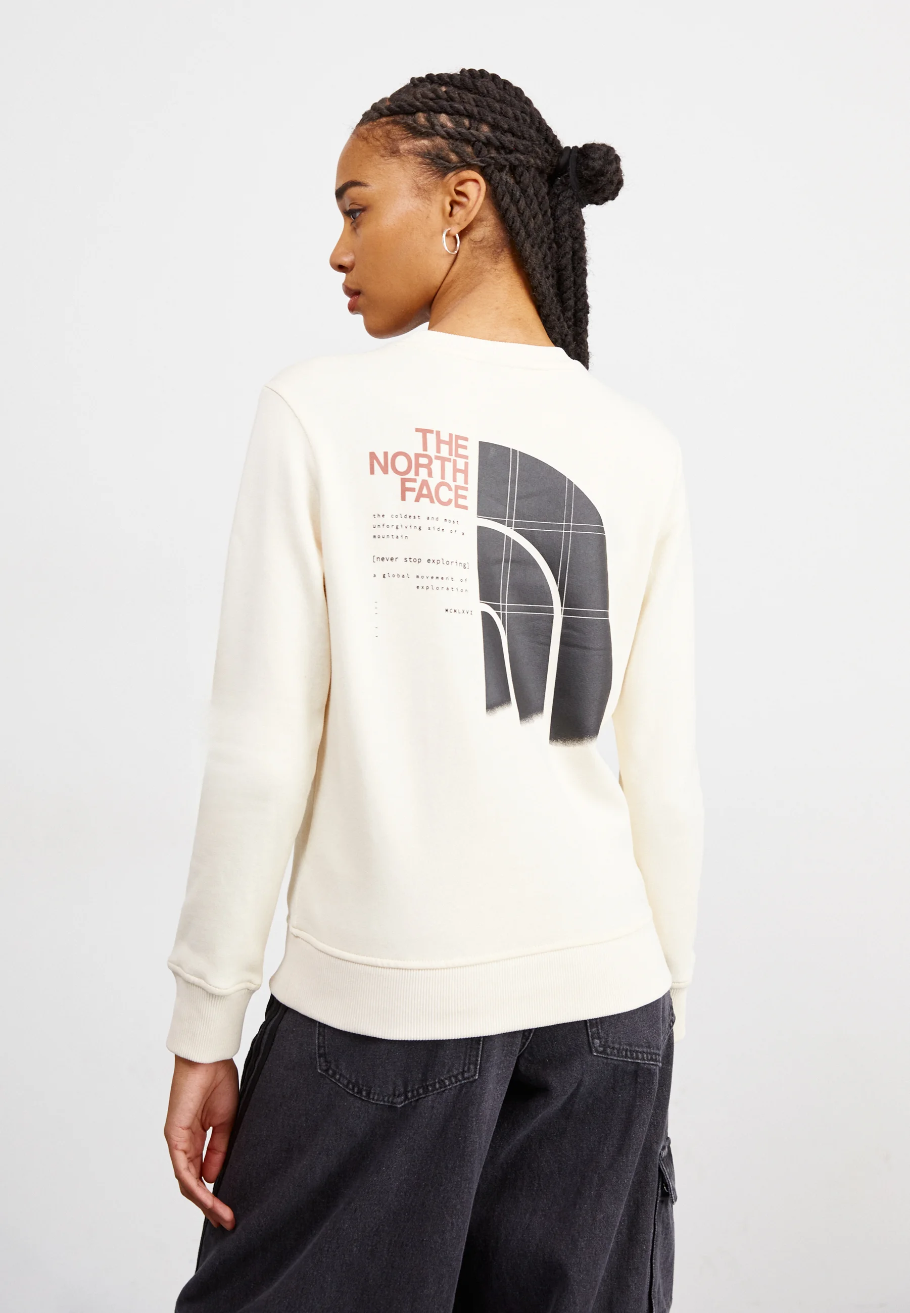 Sudadera con capucha The North Face GRAPHIC CREW