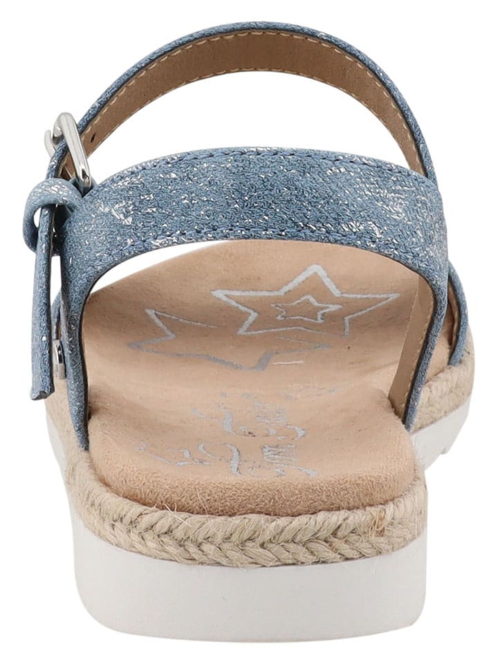 Tom Tailor Sandalen in Blau günstig kaufen