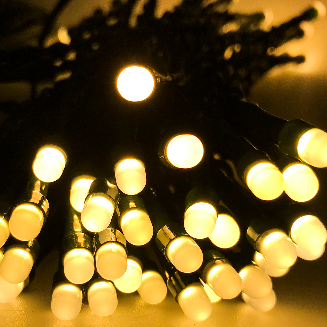 Weles 80er LED Lichterkette warmweiß