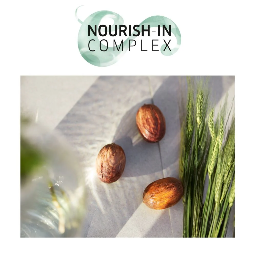 Nutricurls Elixir para cabello rizado - Acondicionador sin enjuague, crema para peinar y dar el toque final al cabello.