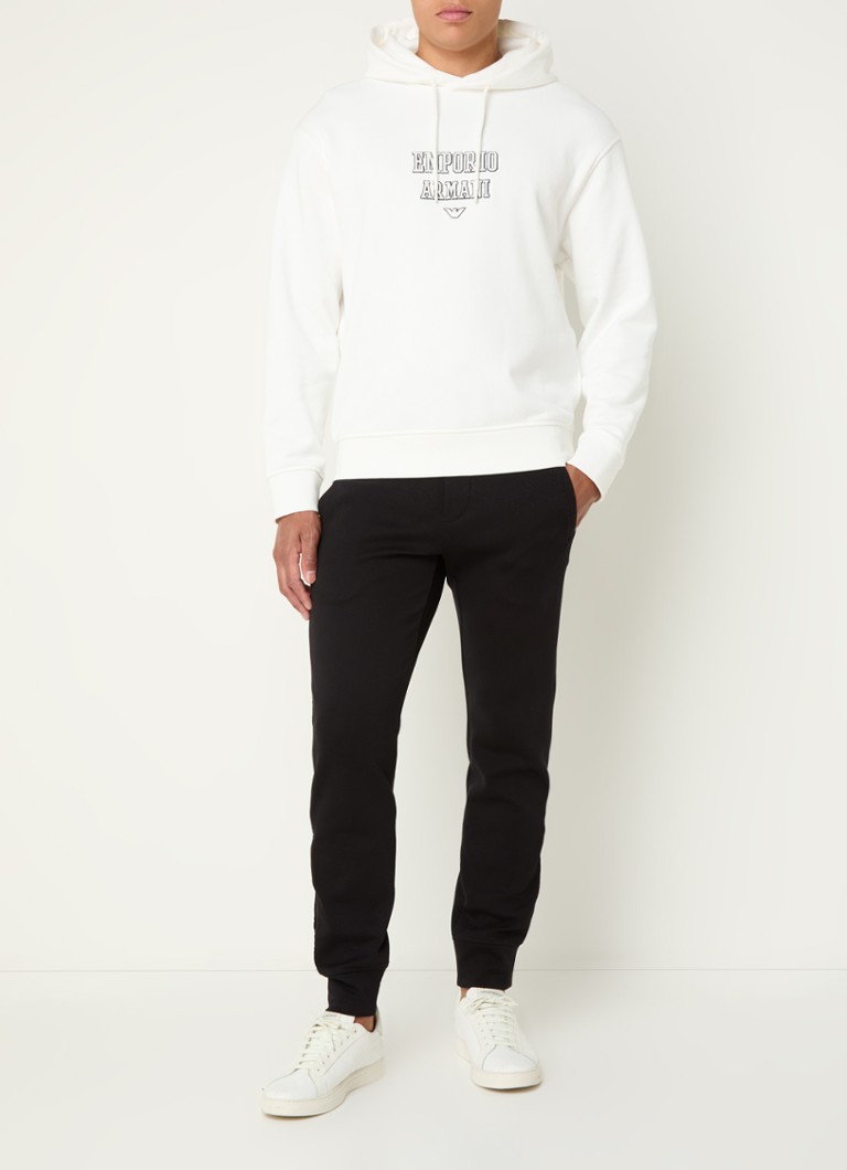 Emporio Armani Hoodie with logo embroidery