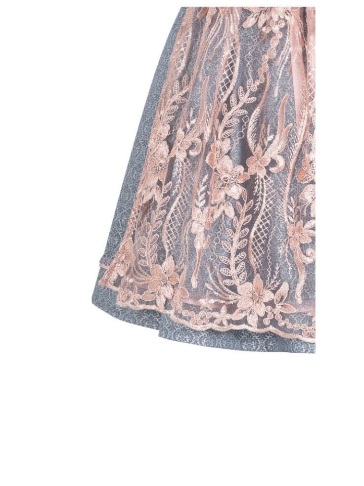 Nübler Mini Dirndl Eileen in Blau günstig kaufen