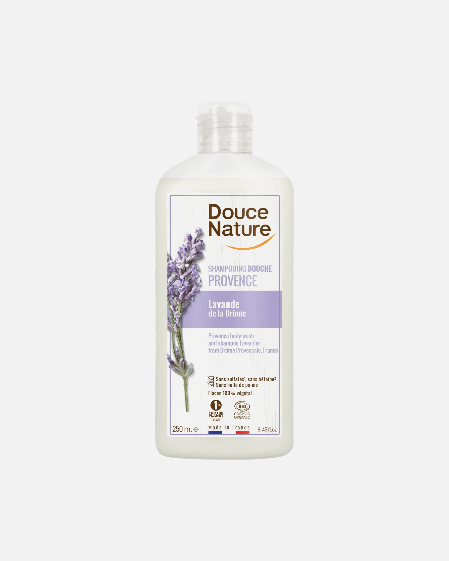 Douce Nature Shower Gel Provence Lavender from the Drôme