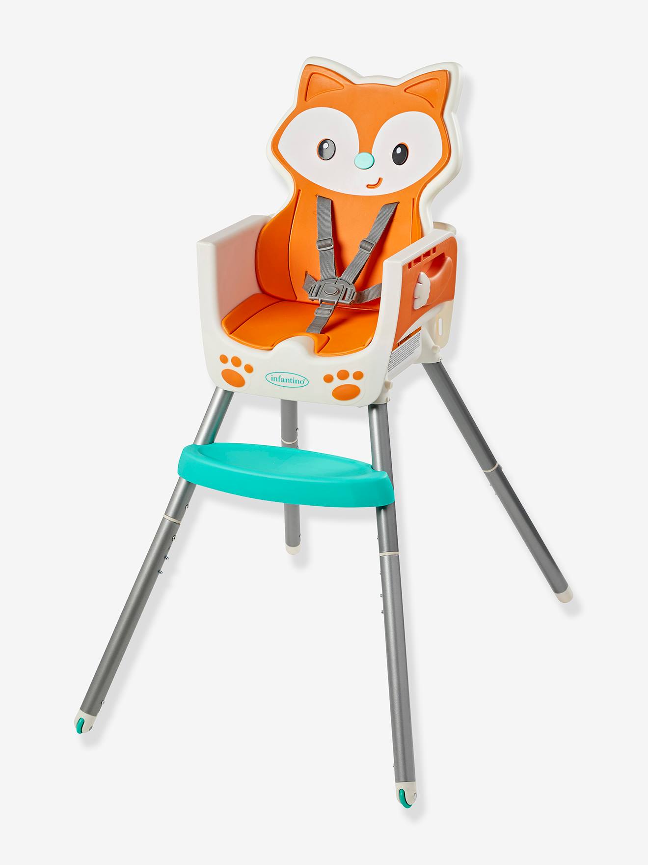Infantino Baby 3-in-1-Hochstuhl INFANTINO, Fuchs - orange