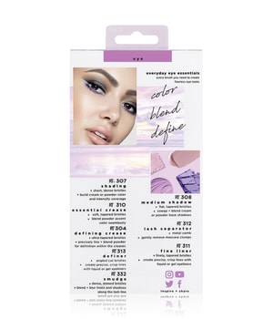 Real Techniques Everyday Eye Essentials Pinselset-1 Stk