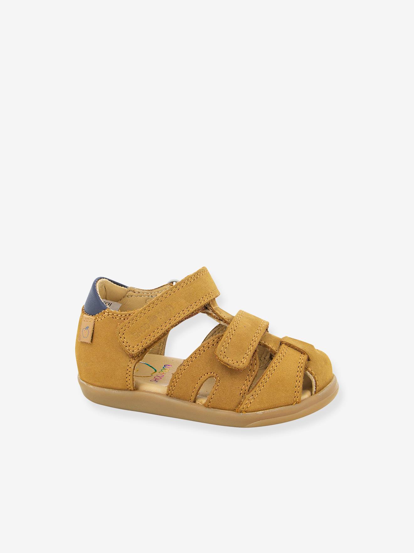 Sandales bébé Pika Scratch SHOO POM® caramel