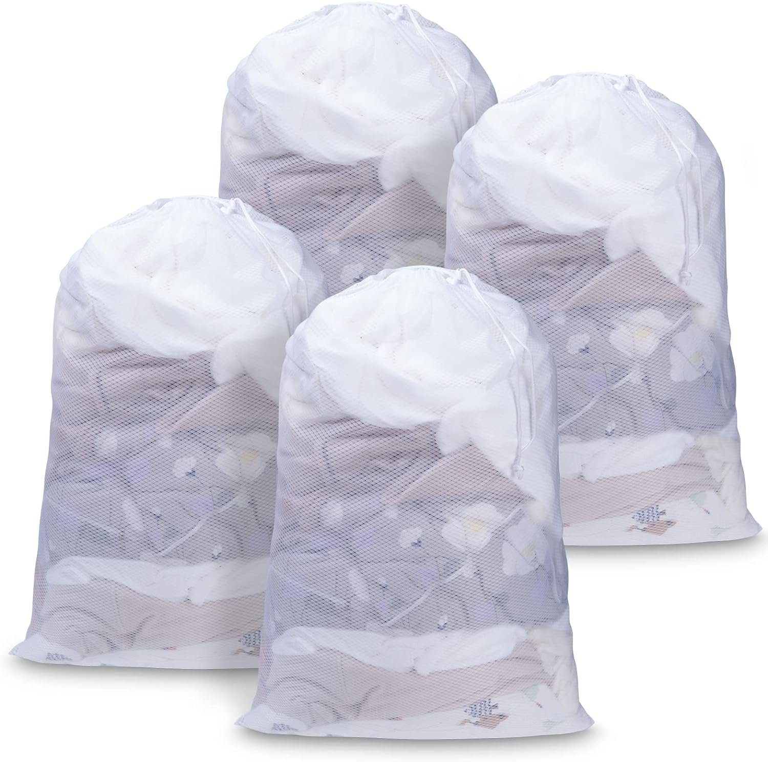 ASLENY Wäschenetz 4 Stücke Wäschesack für Waschmaschine,(4-St), Wäschenetz für BH, Dessous, Socken, Strumpfhosen, Strümpfe