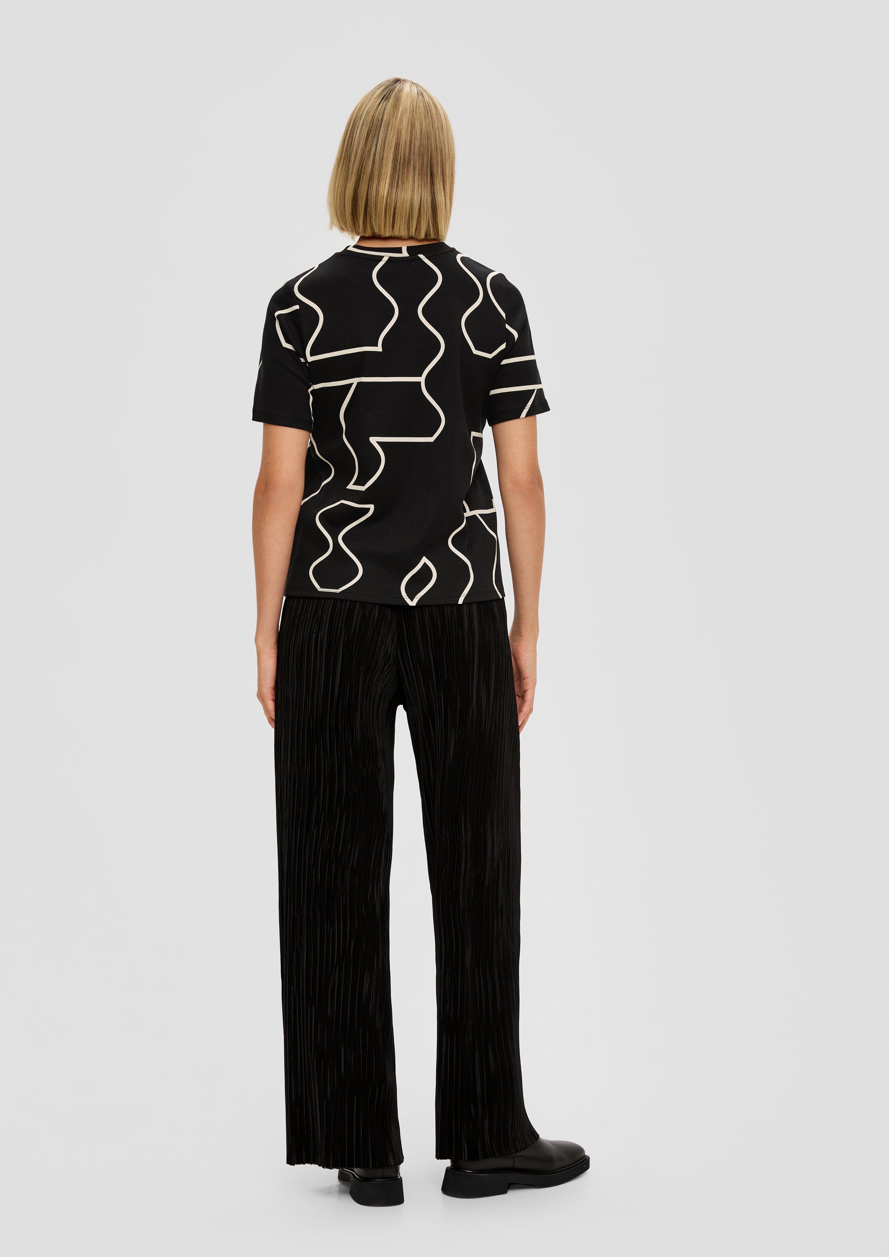 Jerseyshirt mit Allover-Print  2135713-99A5