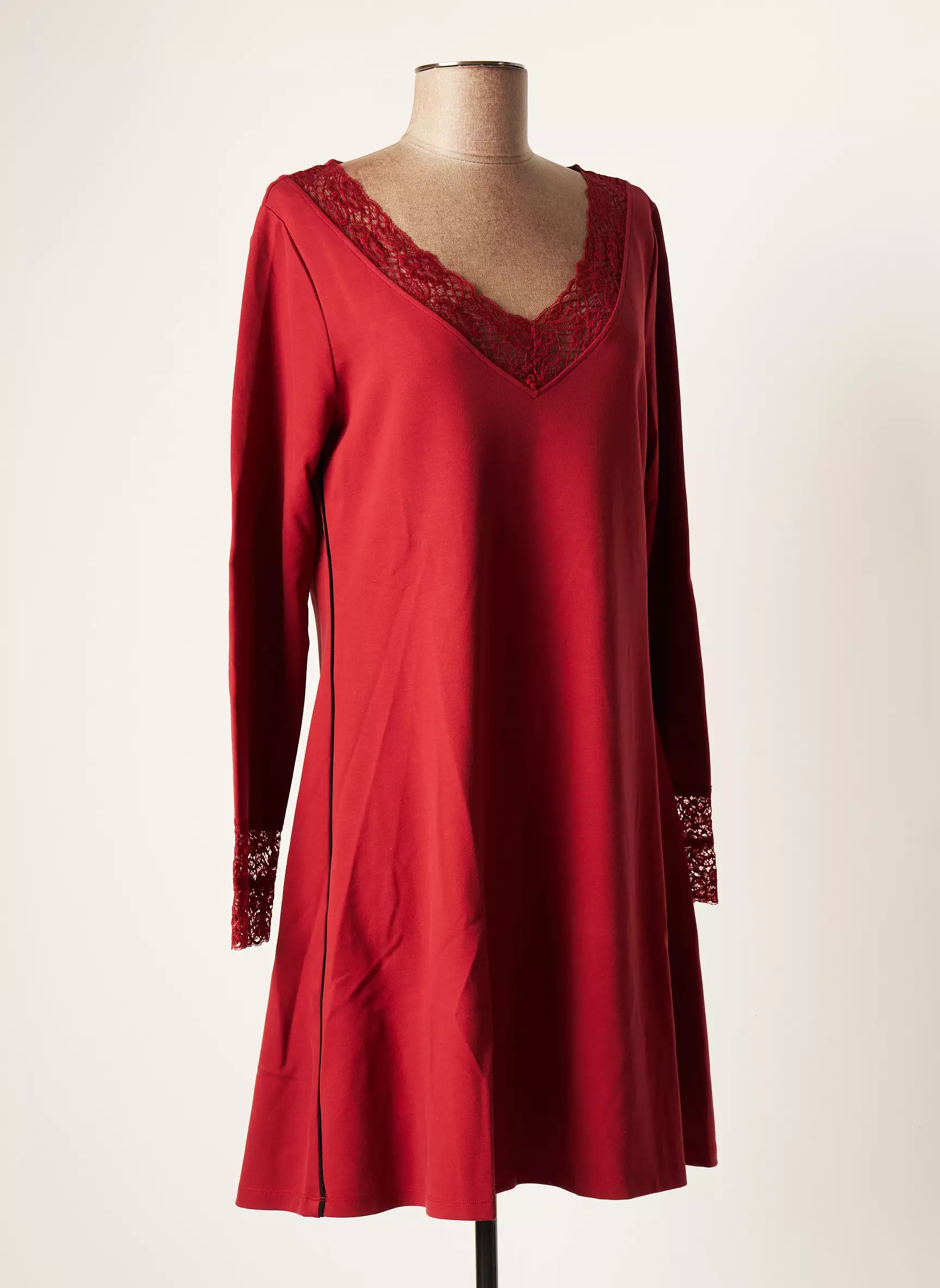 Maloka Robes Courtes Femme couleur orange