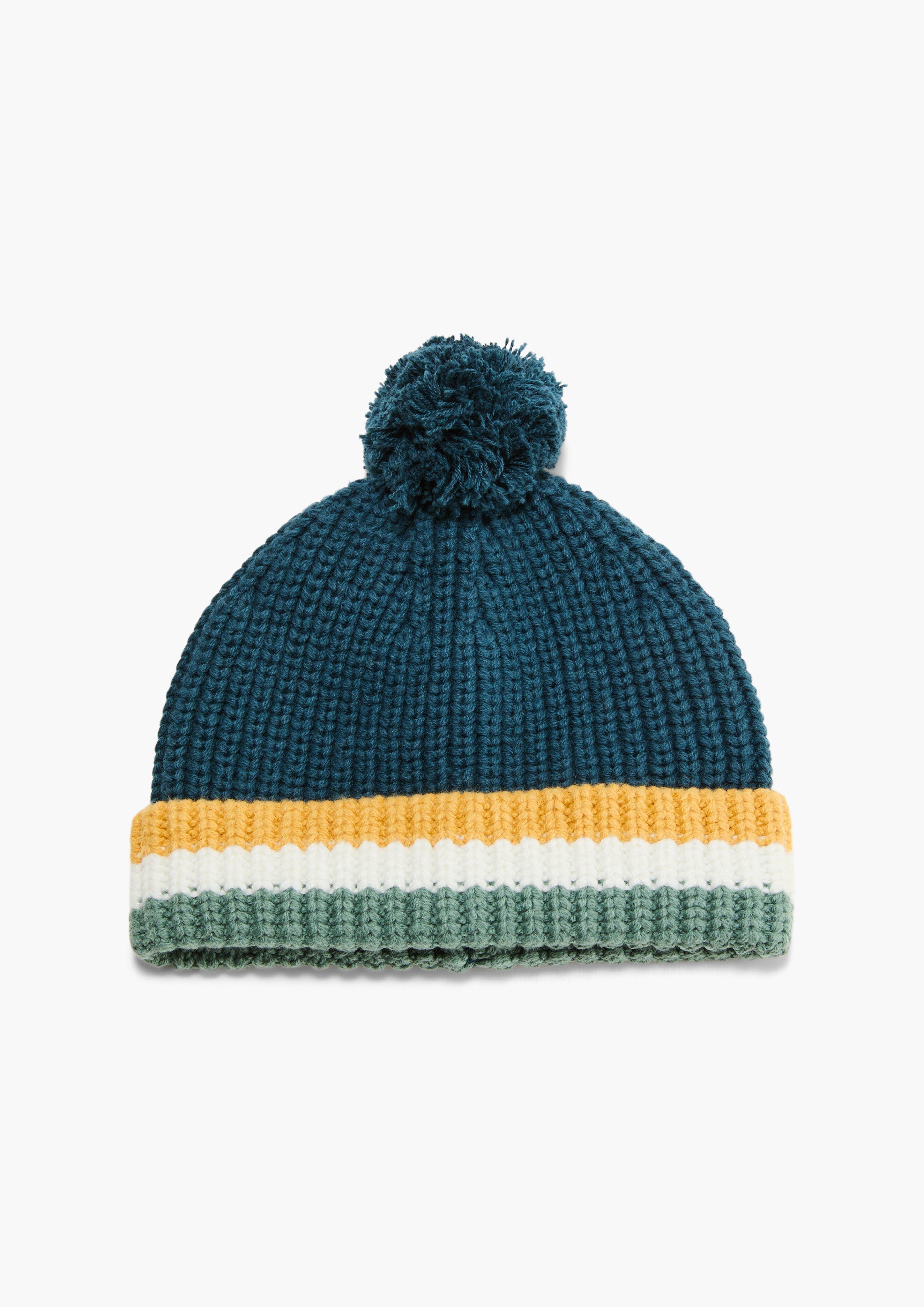 Strickmütze mit Pompom  2130928-6904