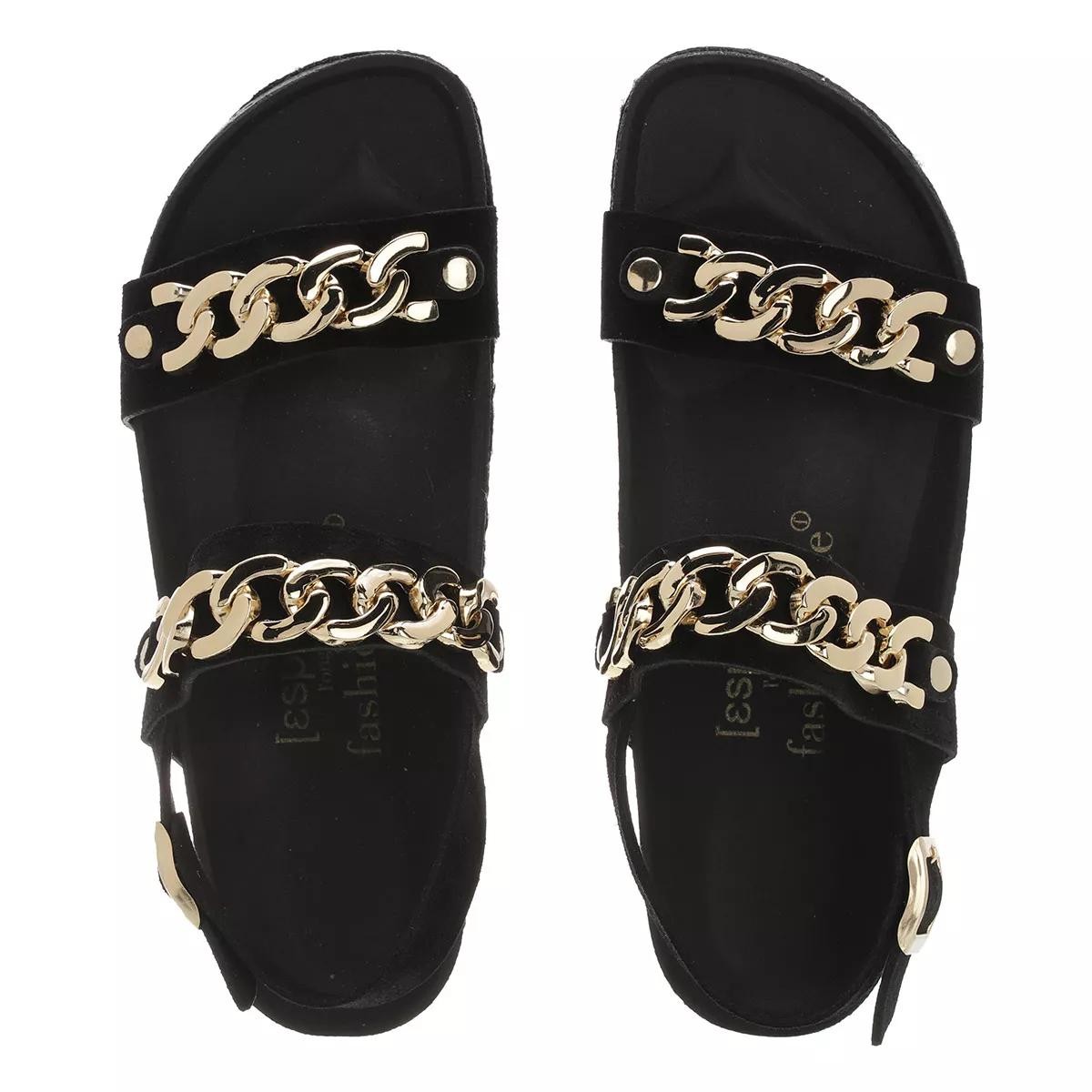 L´AUTRE CHOSE Komfort Sandalen schwarz Sandale