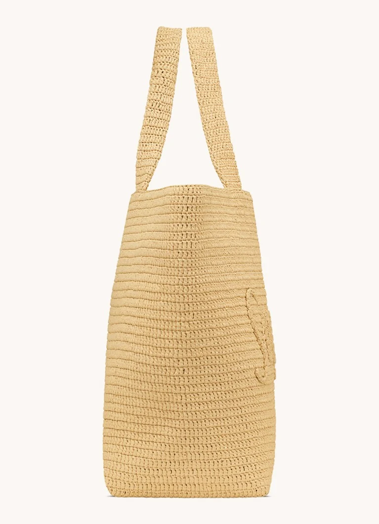 Geantă tote Saint Laurent din rafie