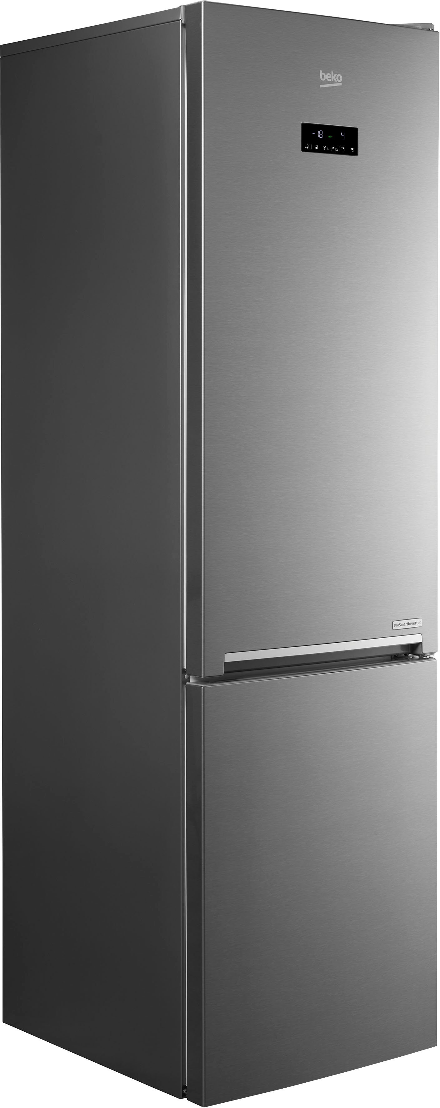 BEKO Kühl-/Gefrierkombination RCNA406EO6XBN, 202,5 cm hoch, 59,5 cm breit, 4 Jahre Garantie