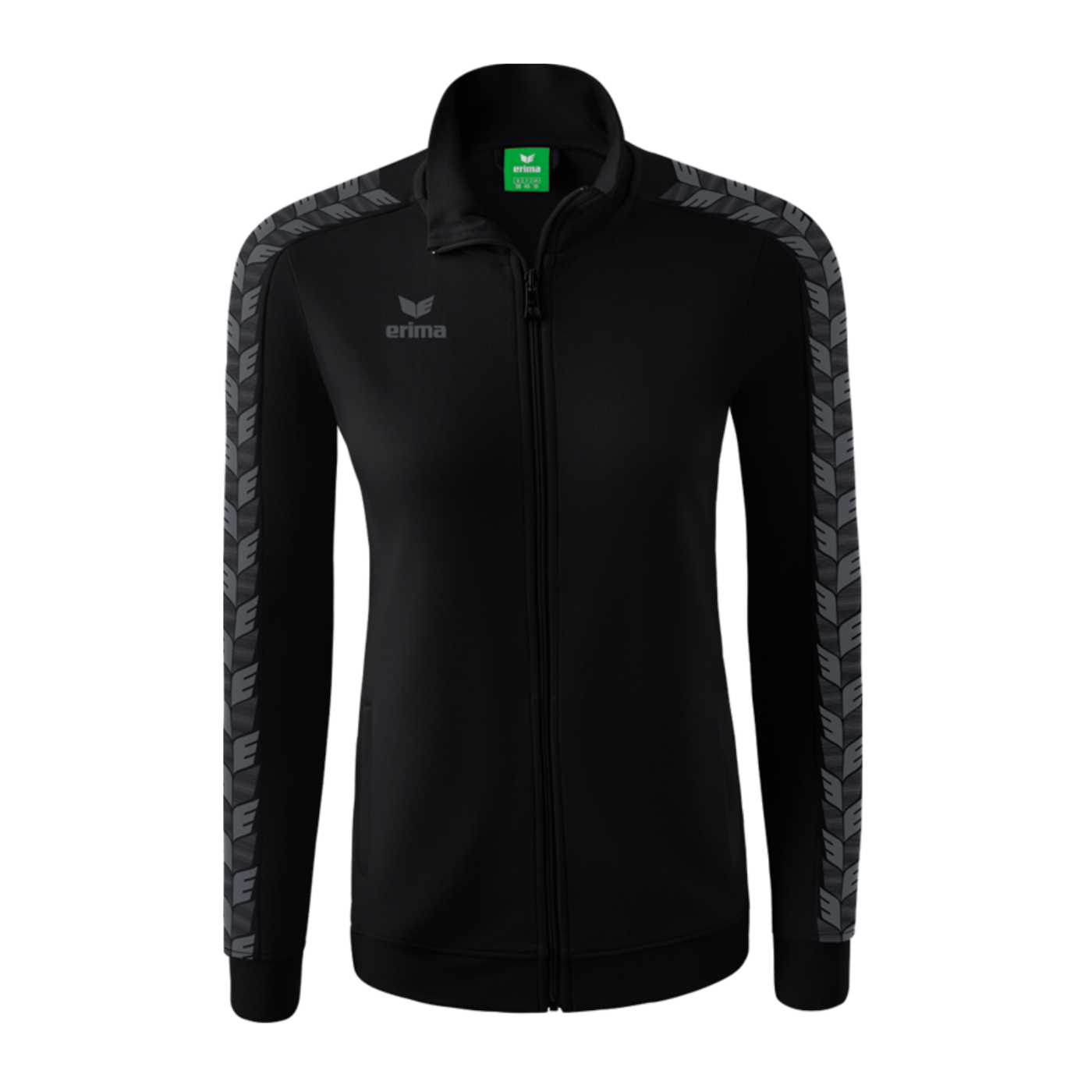 Erima Essential Team Tracktop Jacke Damen Schwarz
