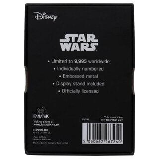 Star Wars Iconic Scene Collection Metallbarren My Only Hope Limited Edition