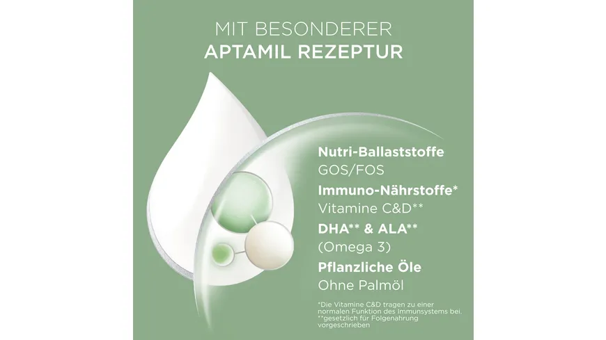 Aptamil Organic 2 Folgemilch 800 g