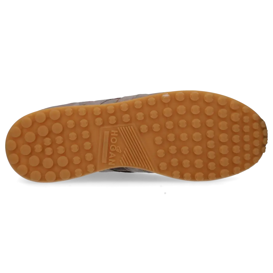 Hogan - Sneaker low H383 Veloursleder - grau